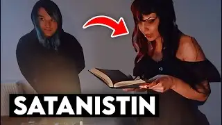 Ich treffe ECHTE SATANISTIN (sie macht RITUAL an mir..)