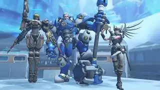 Overwatch SHARPSHOOTER Reinhardt Play of the Game