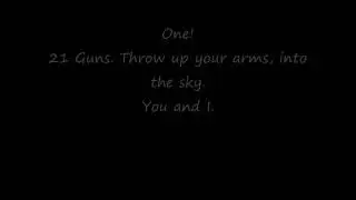 Green Day - 21 Guns Lyrics (Lyrics on Screen + HD)