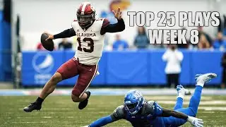 Top 25 Plays From Week 8 Of The 2021 College Football Season