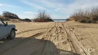 Море и пляж в Джемете утром // Sea and beach in Jemet in the morning
