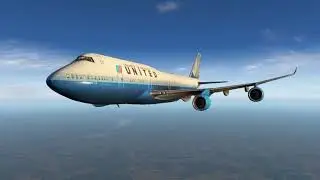 Boeing 747-800: Авиакатастрофа с поломкой всех двигателей/ Crash of all engines