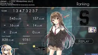daisan  - --+ [DSE Wintertime 2017] +HDHR 97,81% 2XSB
