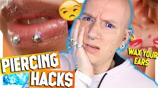 Reacting To PIERCING HACKS You Should NEVER Try | Roly Reacts