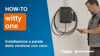 How-to: witty one - Installazione a parete della versione con cavo