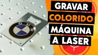 COMO GRAVAR EM COLORIDO COM MÁQUINA A LASER NO METAL | TRANSLASER