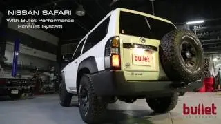 Nissan Safari with Bullet Performance Exhaust System