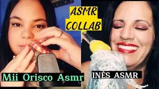 Asmr -Espuma no microfone+ Collab com 