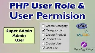 How to Create User Roles and Permissions in PHP - User Permissions php and mysql