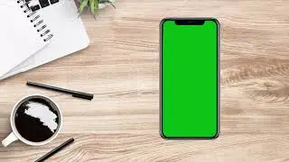 Green screen phone template || Phone Green Screen || Office Background