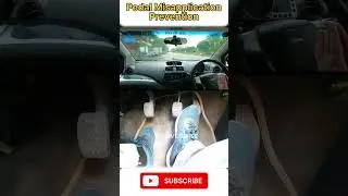 Pedal Misapplication Prevention #drivingtips #shorts #ytshorts