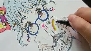 Easy manga drawing | how to draw anime girl step-by-step