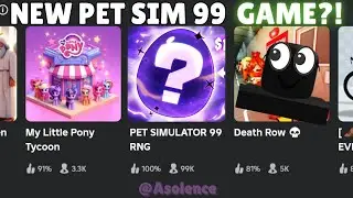 NEW PET SIMULATOR 99 RNG GAME?! 😱