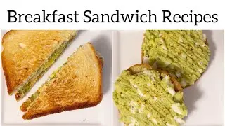 My healthy breakfast Sandwiches recipes | Avocado Sandwich recipe | Avocado egg sandwich recipe
