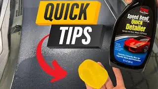 How To Use A Clay Bar - Quick Tips!!