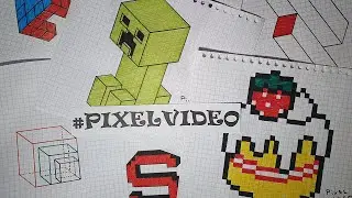 Pixel art - Drawings - Trick art 