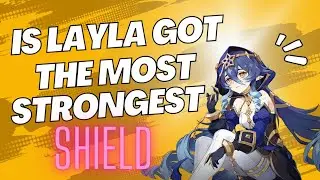 Layla Has Most Strongest shield In Genshin Impact || Genshin Impact 3.3