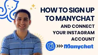 How to sign up to ManyChat and connect your Instagram account
