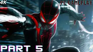 Spider-Man Miles Morales PC - Full Game Walkthrough GTX 1650TI (PT5)