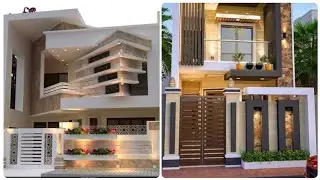 HOME DECOR MODERN FRONT HOUSE ELEVATION DESIGN IDEAS 2023 || HOME FRONT WALL DESIGNS || SMALL HOME