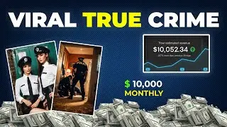 Create Faceless True Crime YouTube Videos With AI ($1,000/Day)