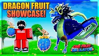 Dragon Fruit Full Showcase in One Fruit Simulator