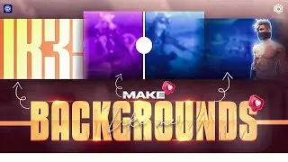 Make COOL BACKGROUNDS in PSCC - ANDROID! | Gaming Background tutorial! - BG BEAST GFX