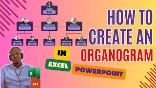 📊 How to Create an Organisational Chart in Excel & PowerPoint | Easy Tutorial 🖥️