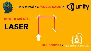how to make a puzzle game in unity?[part 26] How to Create Custom Laser Line