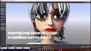 Importing from Character Creator to LightWave (a couple tips)