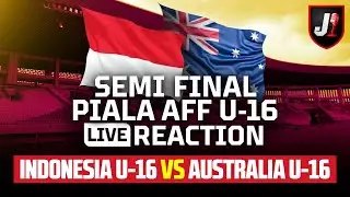 🔴INDONESIA VS AUSTRALIA - AFF U16 - LIVE REACTION