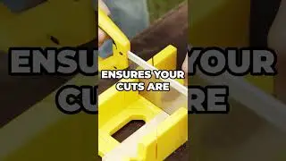 Quick Woodworking Tip: How to Make Perfect Miter Joints Every Time #Woodworking #DIY #MiterJoints