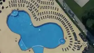 Открытый бассейн в PARUS medical resort&spa
