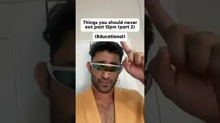 Things you should never eat past 12pm #shorts #memesdaily #memesfunny