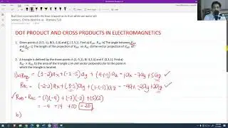 Dot and Cross Products of Vectors | Electromagnetics | Engr. Yu Jei Abat | 