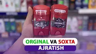 Old spice ORGINAL va SOXTA ajratishni o'rganib oling