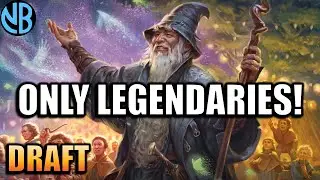 I WON with an ALL LEGENDARY Deck in Lord of the Rings Draft!