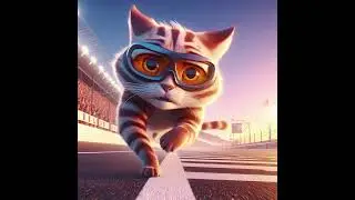 Cat participated in Race 😨😨😨 #cat #catlover