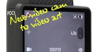 A new way to video some art videos