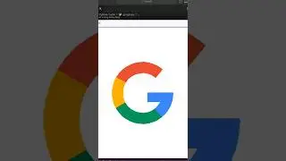 How to make a Google logo using python 