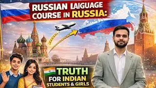 Russian Language Course in Russia: Truth for Indian Students & Girls 🇷🇺📚