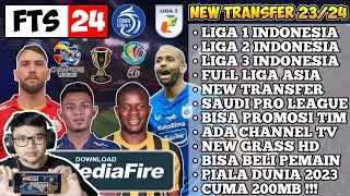 DOWNLOAD FTS 2024 Mod Liga 1 Indonesia Dan Asia Edition 300MB || New Update Kits & Transfer 2023.