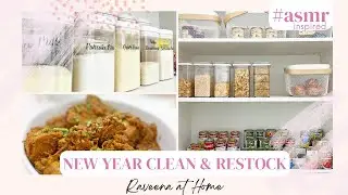 NEW VIDEO! NEW YEAR CLEAN, RESTOCK & HOST | PART 1 - KITCHEN AND PANTRY
