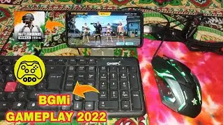 BGMI Gameplay With Mouse And Keyboard Play ODO Gamepad Mapper App 2022