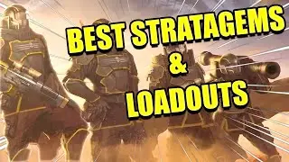 The BEST STRATAGEMS AND LOADOUTS In HELLDIVERS 2