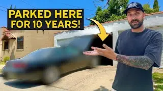 Saving An Amazing Car! Pulled out for the first time in a decade. Barn Find JDM Legend!