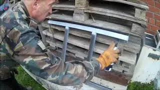 Капитальный ремонт Уаз 31512. Часть 17. Обработка самодельного усилителя заднего пола.