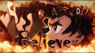 Muzan vs Tanjiro [AMV/Edit] - Believer 🔥