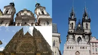 Ночь костелов в Праге 24.5.2019:  Церковь Святого Микулаша, Тынский храм, собор св.Вита