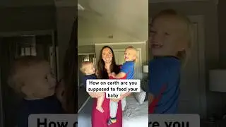 How to feed your newborn while watching your toddler (from a mom of 5)